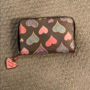 Dooney and Burke heart wallet